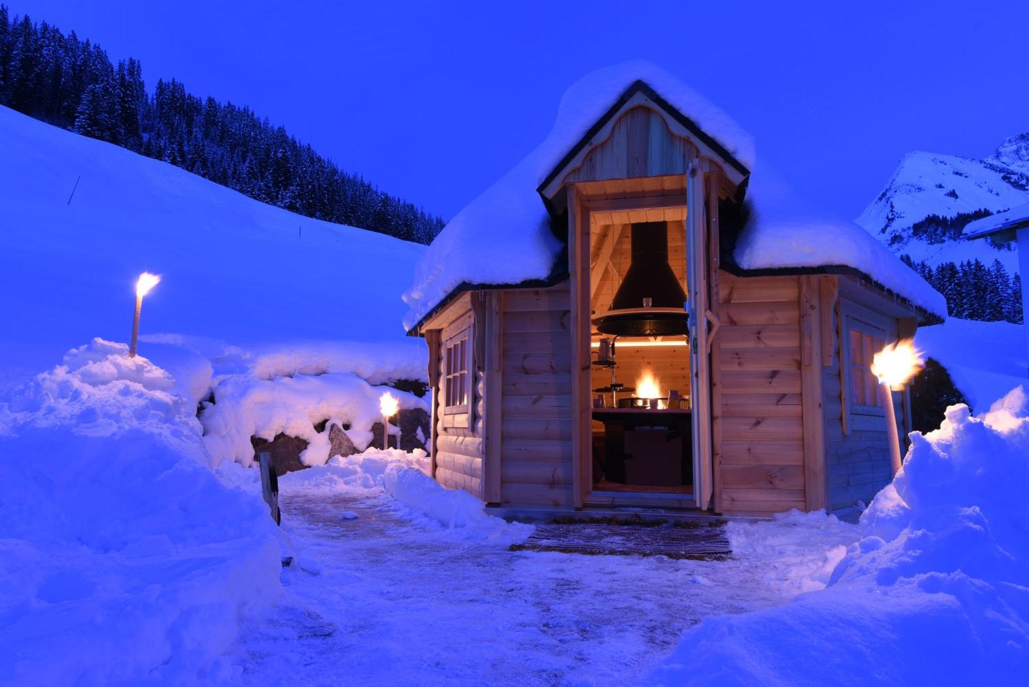 Bergspitz Luxury Appartement Warth  Kültér fotó